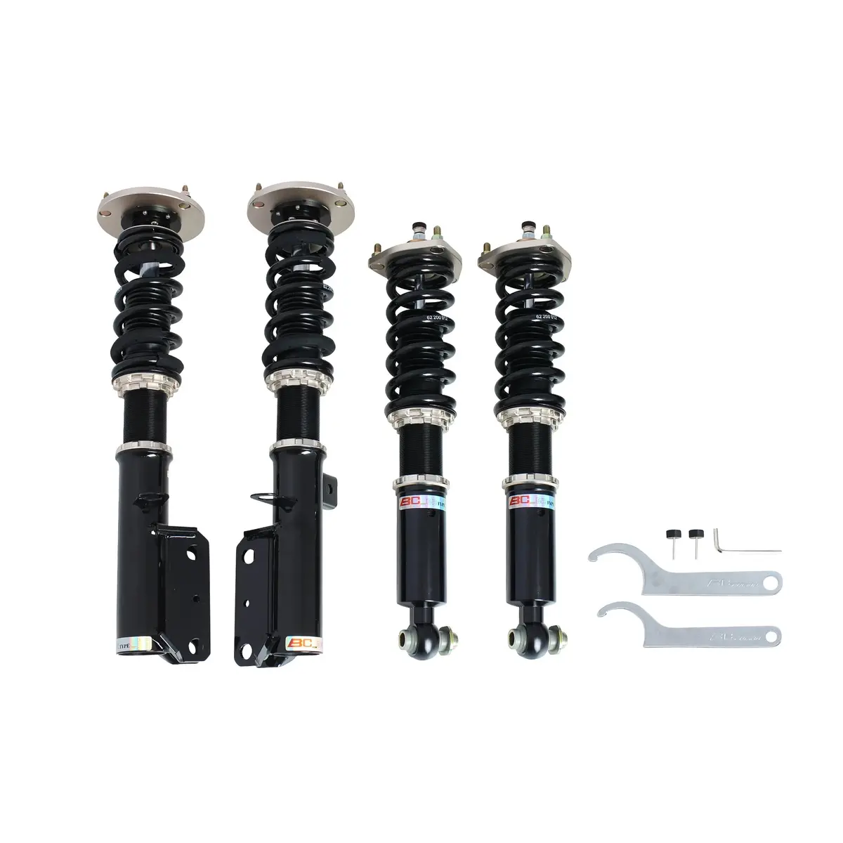Bc Racing Br Series Coilovers : 01-06 Bmw X5 True Rear Coilover I-20-Br 1