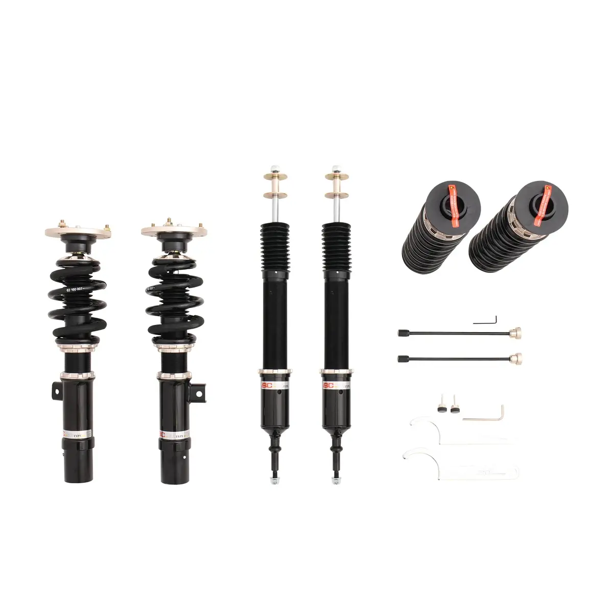 Bc Racing Br Series Coilovers : 13-15 Bmw X1 Rwd I-40-Br 1