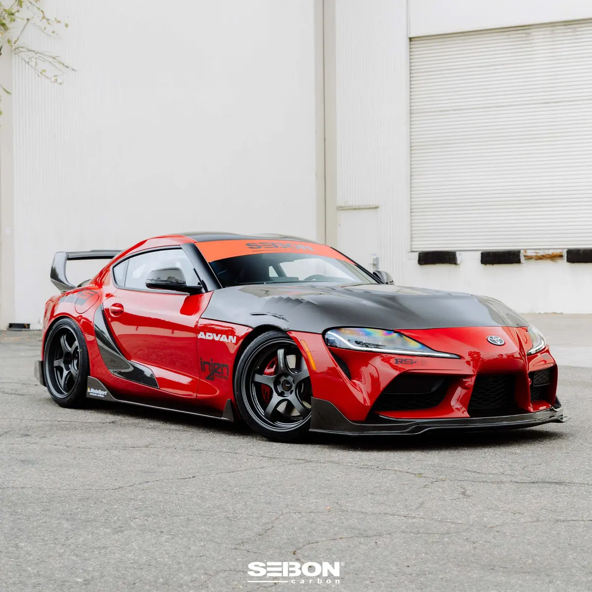 Mb-Style Carbon Fiber Side Skirts For 2020-2026 Toyota Gr Supra 1