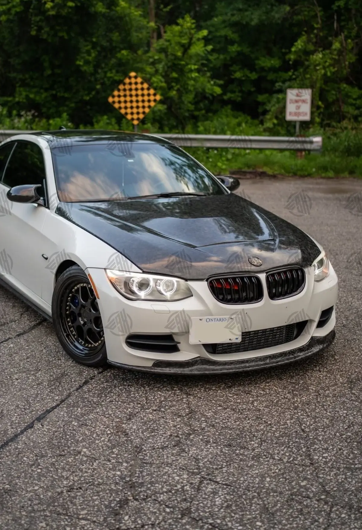 Cs Style Forged Carbon Fibre Hood (E92/E93 Lci 3 Series) 1