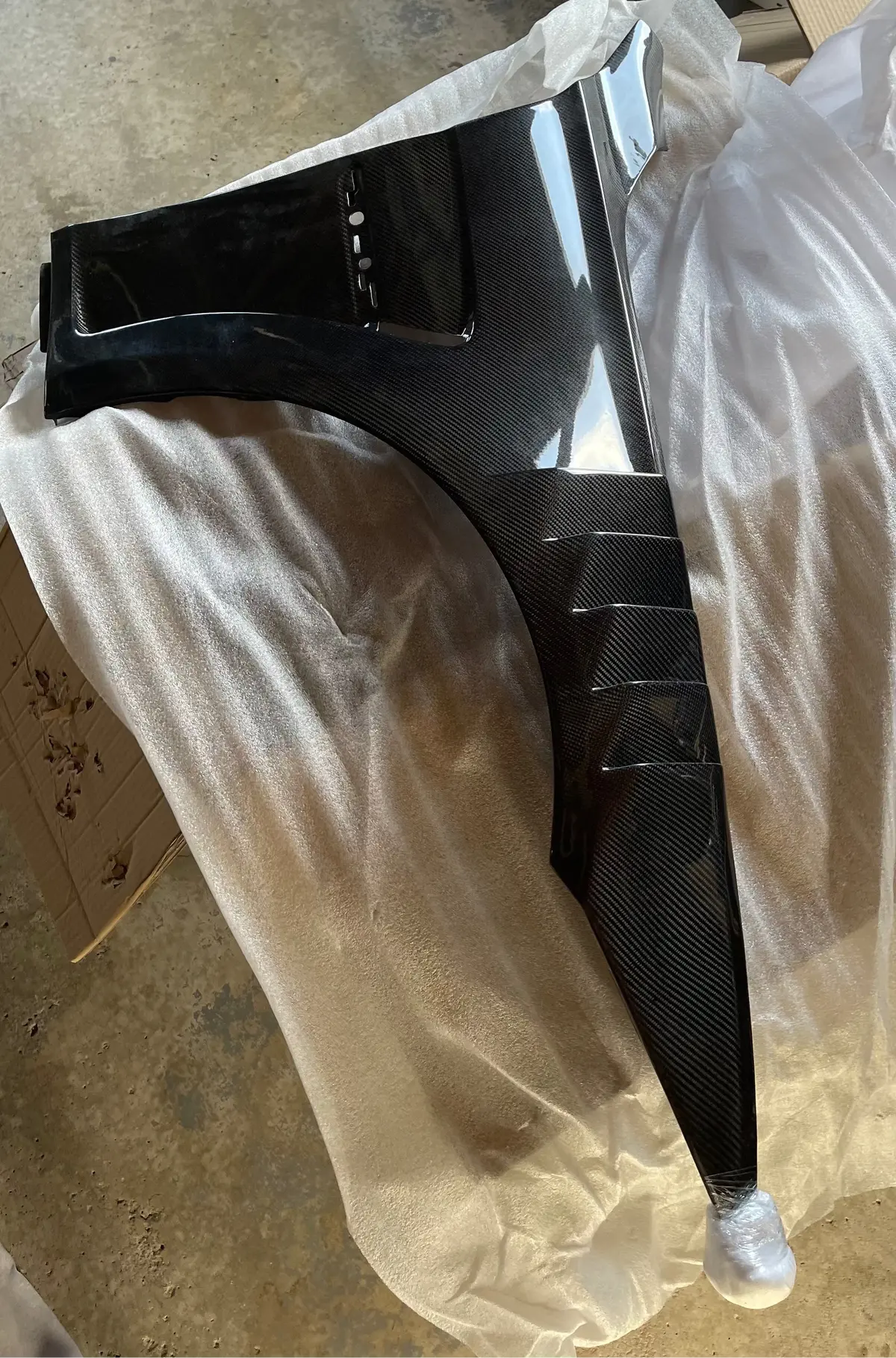 F80 M3 Wet Carbon Fibre Vented Fenders 1