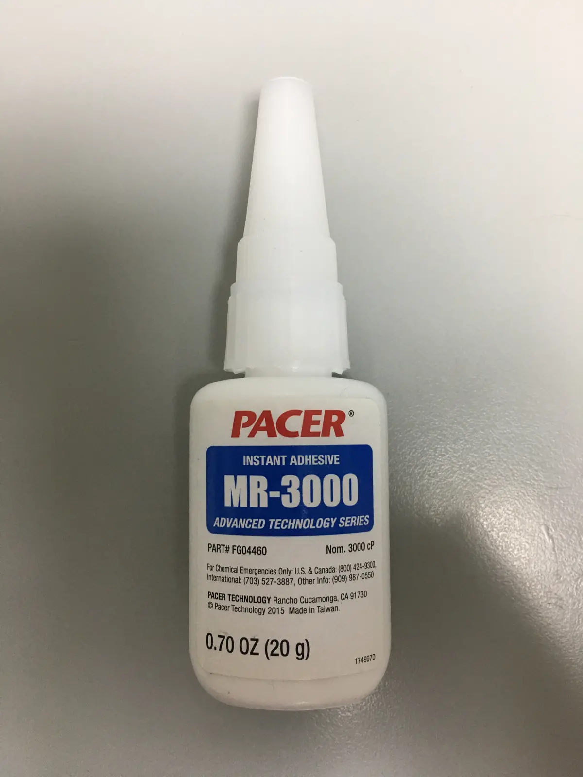 #Fg04460 20 Gram Mr-3000 Ca Glue 1