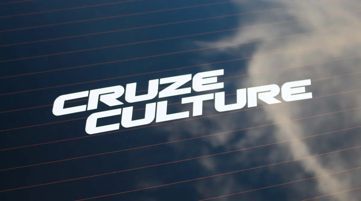 Cruze Culture Offset Sticker 3