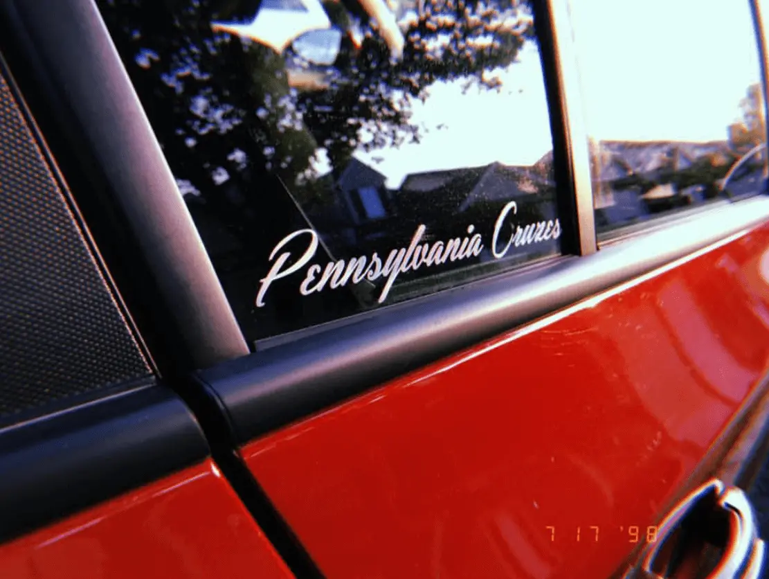 Rep Your State Classic Sticker 1