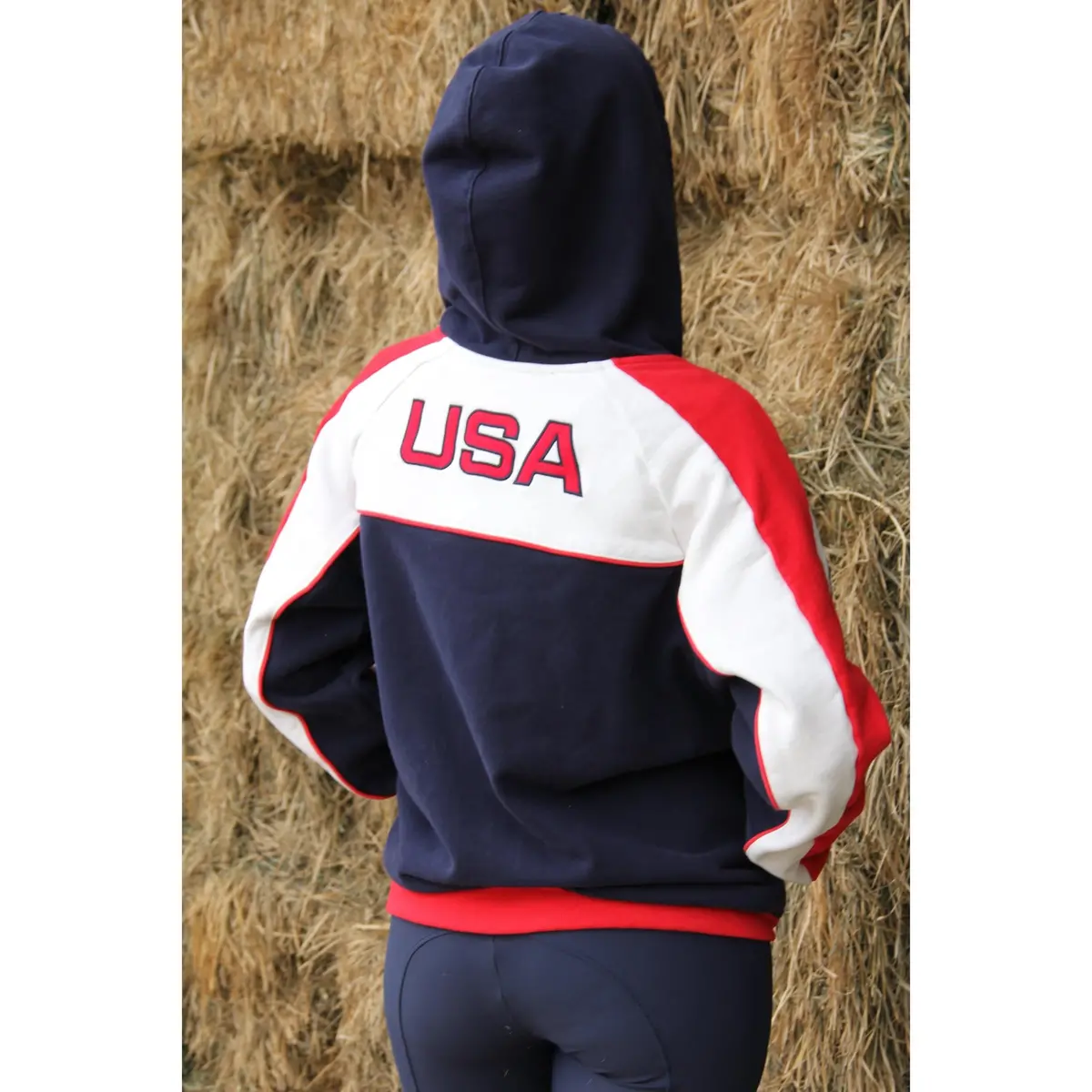 La Equestrian Usa Hoodie Sweatshirt 1