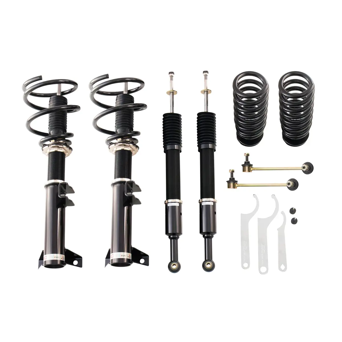 Bc Racing Br Series Coilovers : 01-07 Mercedes-Benz C230 / C240 / C320 J-01-Br 1