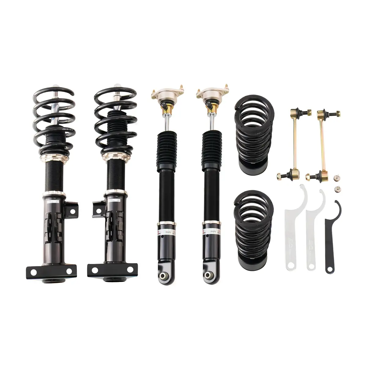 Bc Racing Br Series Coilovers : 08-14 Mercedes-Benz C-Class Sedan J-02-Br 1