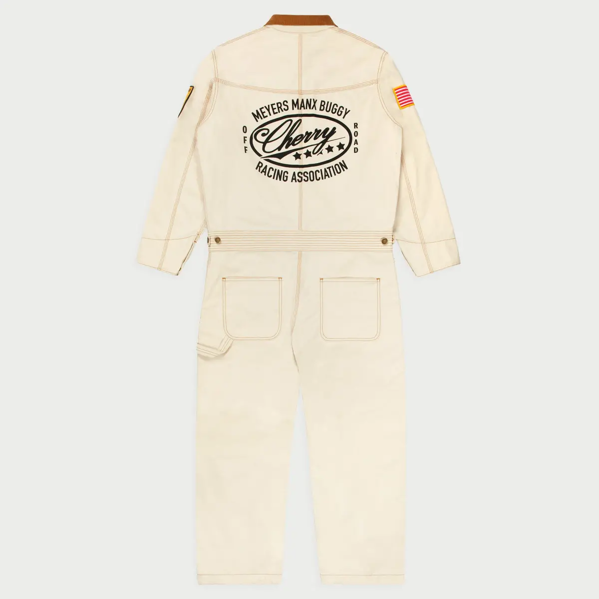 Meyers Manx X Cherry Canvas Mechanic Jumpsuit 2