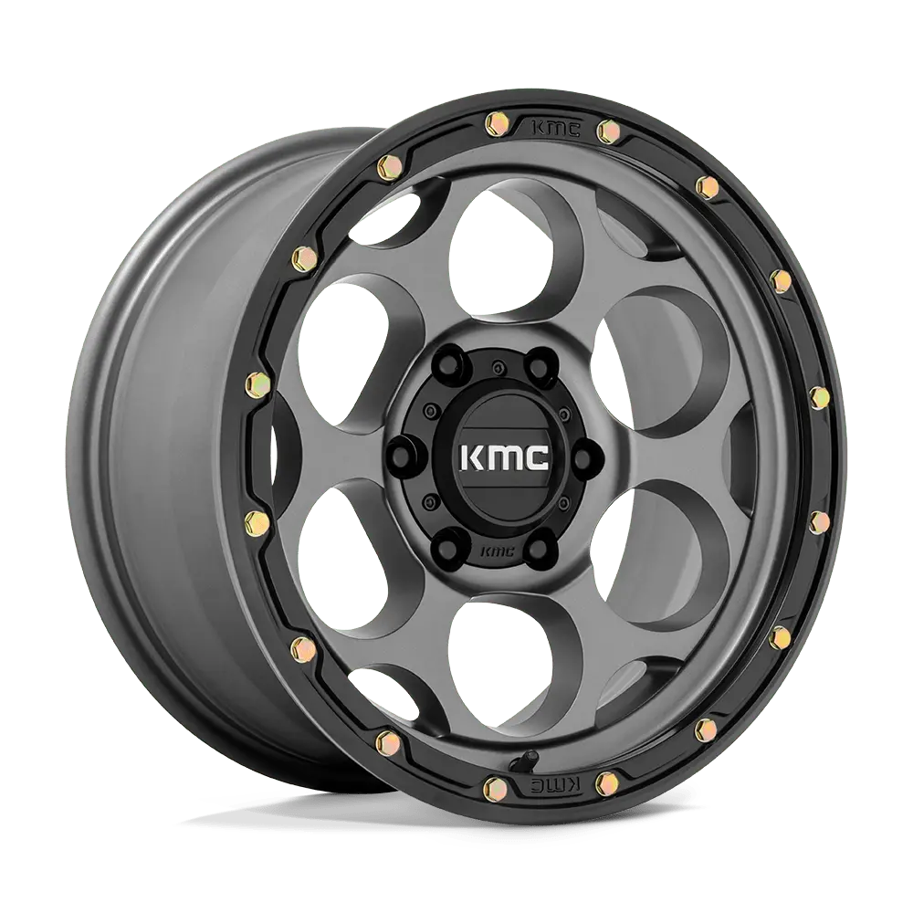 Kmc Km541 Dirty Harry - Satin Gray With Black Lip 1