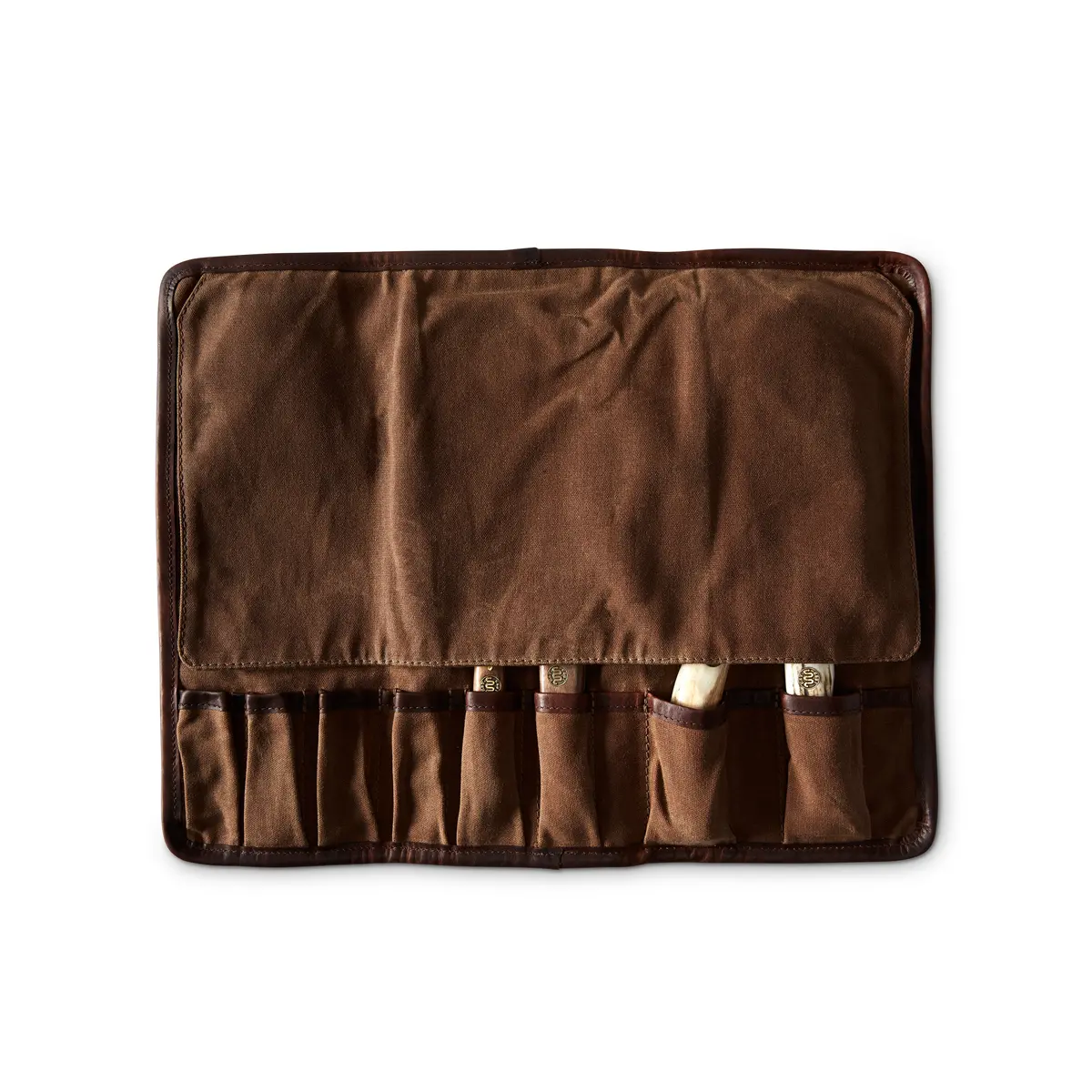 Leather Knife Roll 2