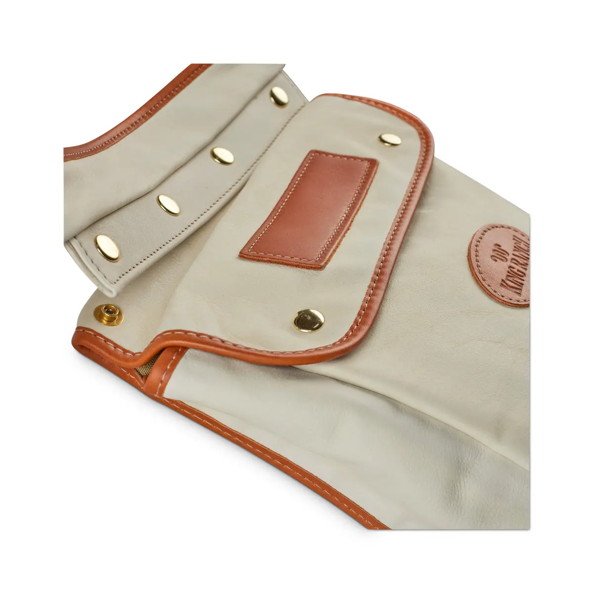 Ultimate Shooting Bag W/Detachable Center Pkt. Cream Cow 3