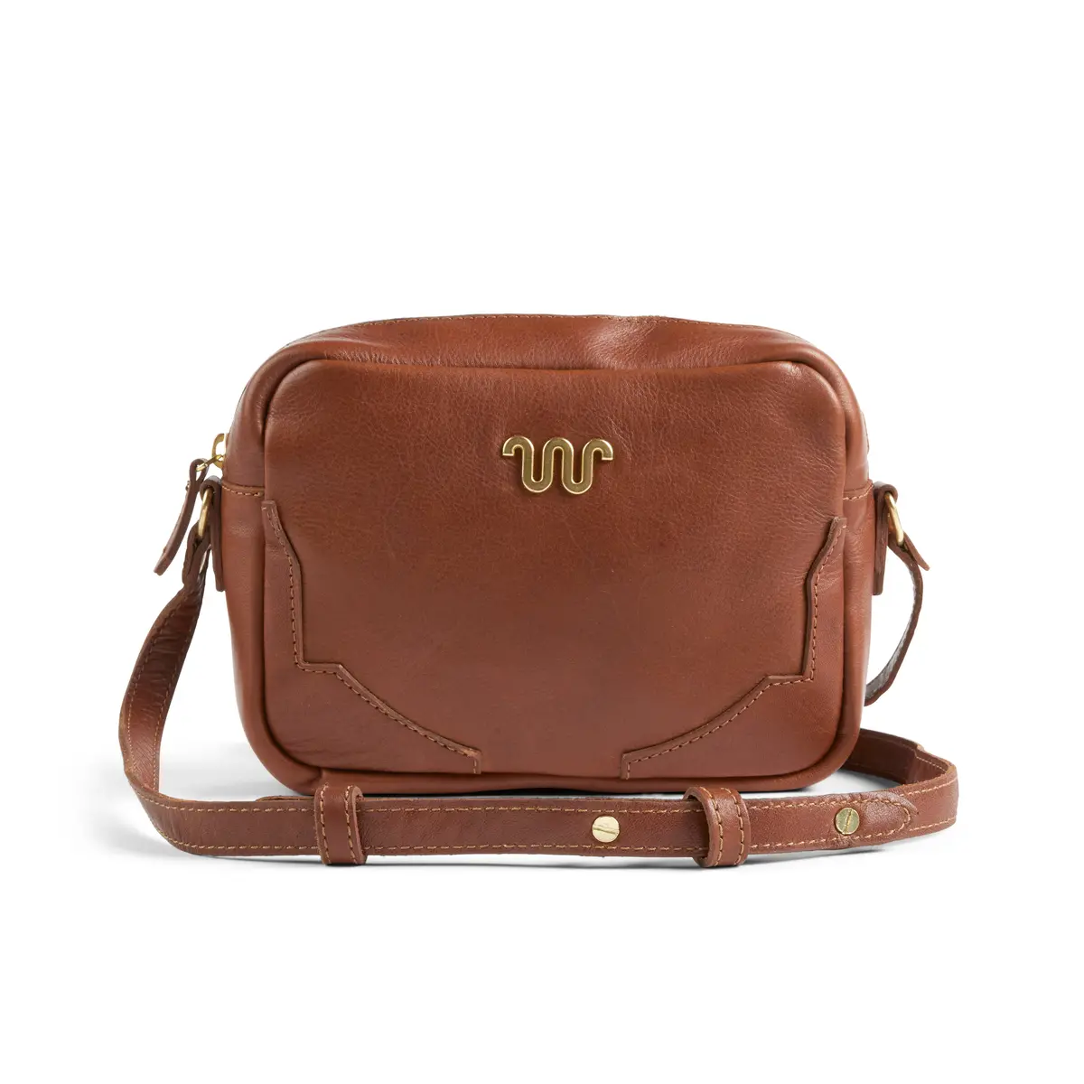 Crossbody Bag With Brass W 1