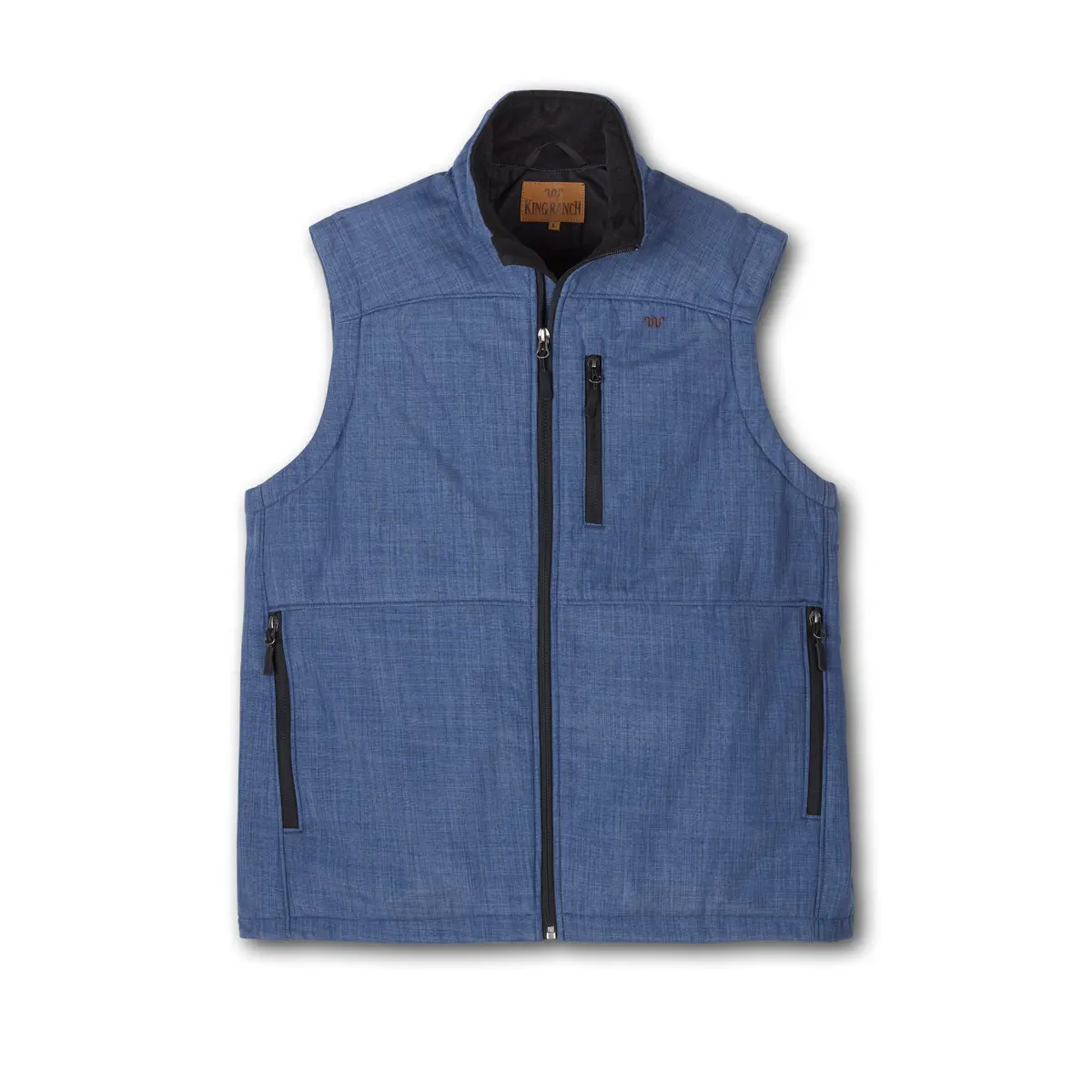 Men's Textured Bonded Poly Vest 1