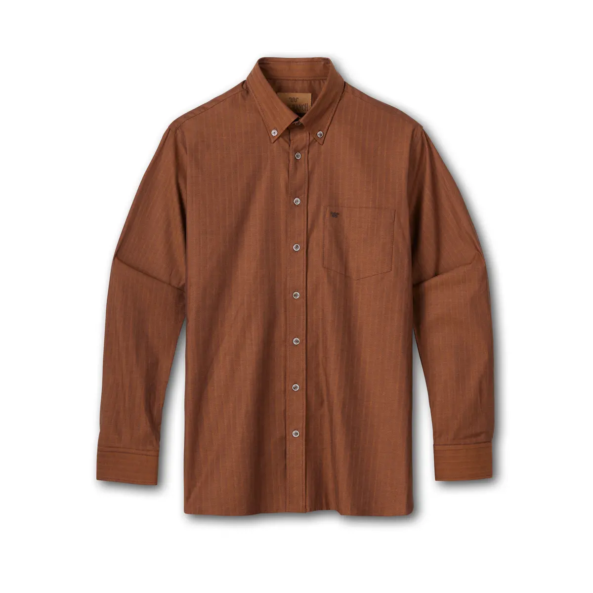 Men's Herringbone Oxford Dress Shirt 1
