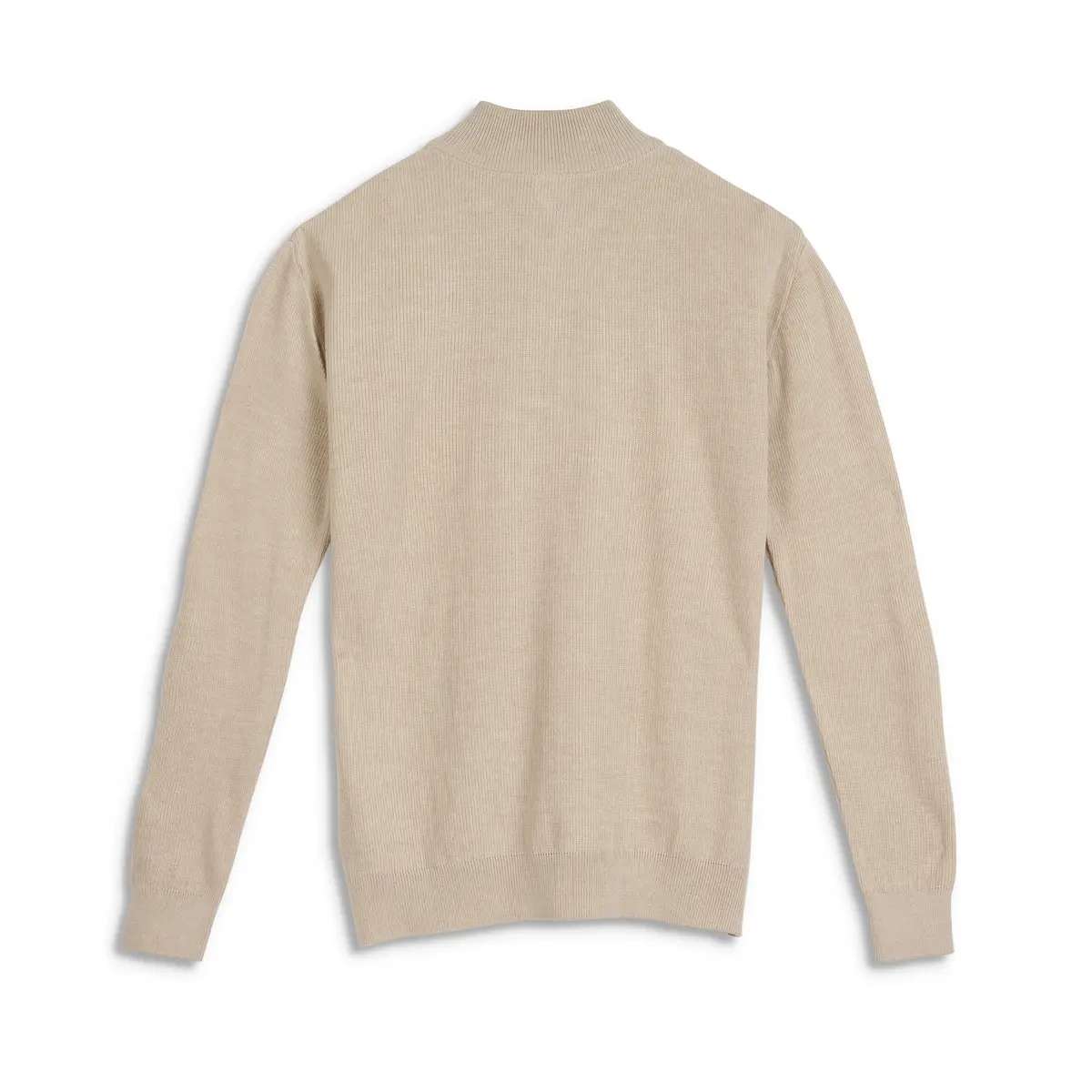 Men's Merino Wool Quarter Zip Sweater 2