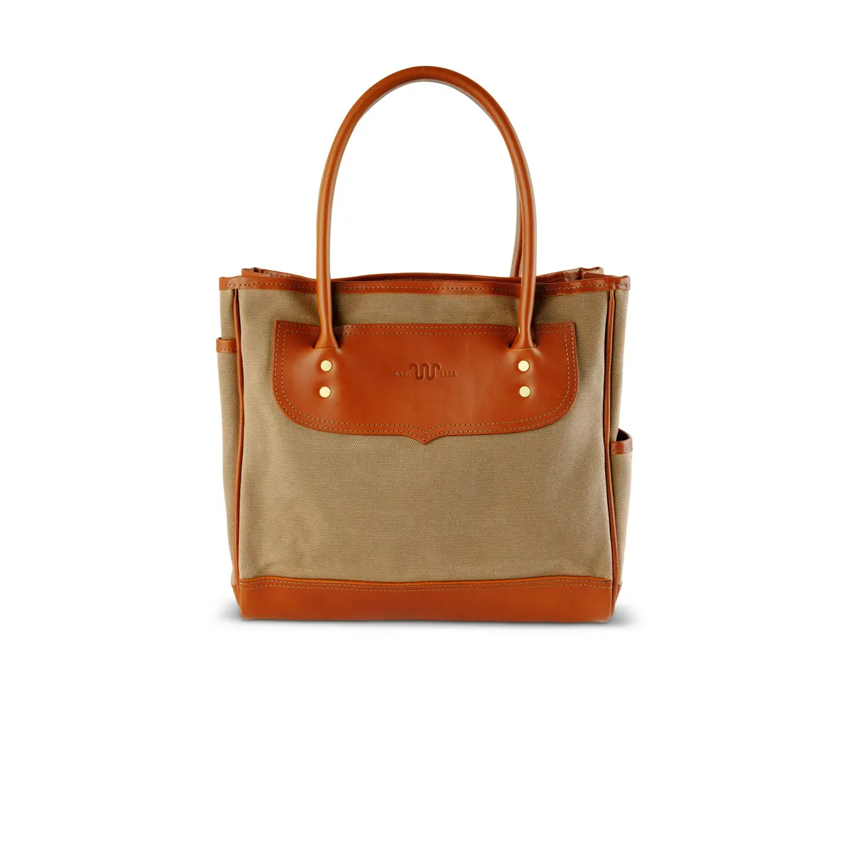 King Ranch Waxed Canvas Field Tote 1