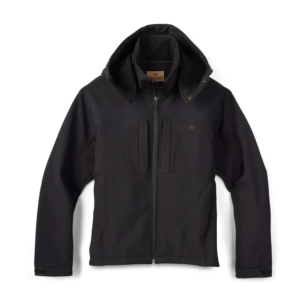 Men's Softshell Guide Removable Hood Jacket 1