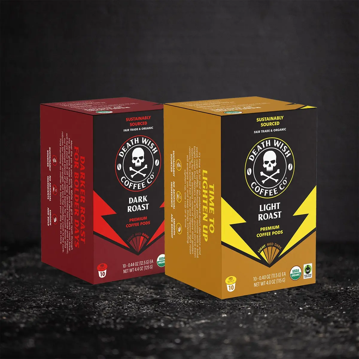 Light Roast + Dark Roast Single-Serve Pod Bundle 1
