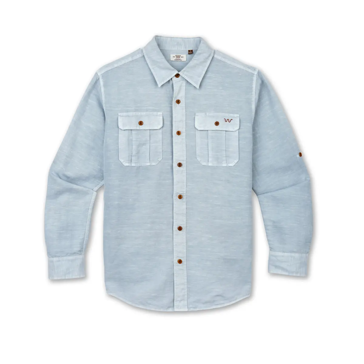 Men's Breathable Linen Utility Shirt - Image 25