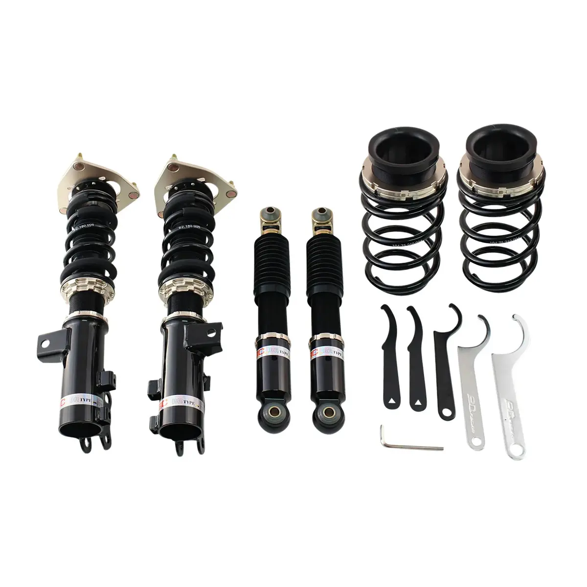 Bc Racing Br Series Coilovers : 12-17 Hyundai Veloster M-12-Br 1