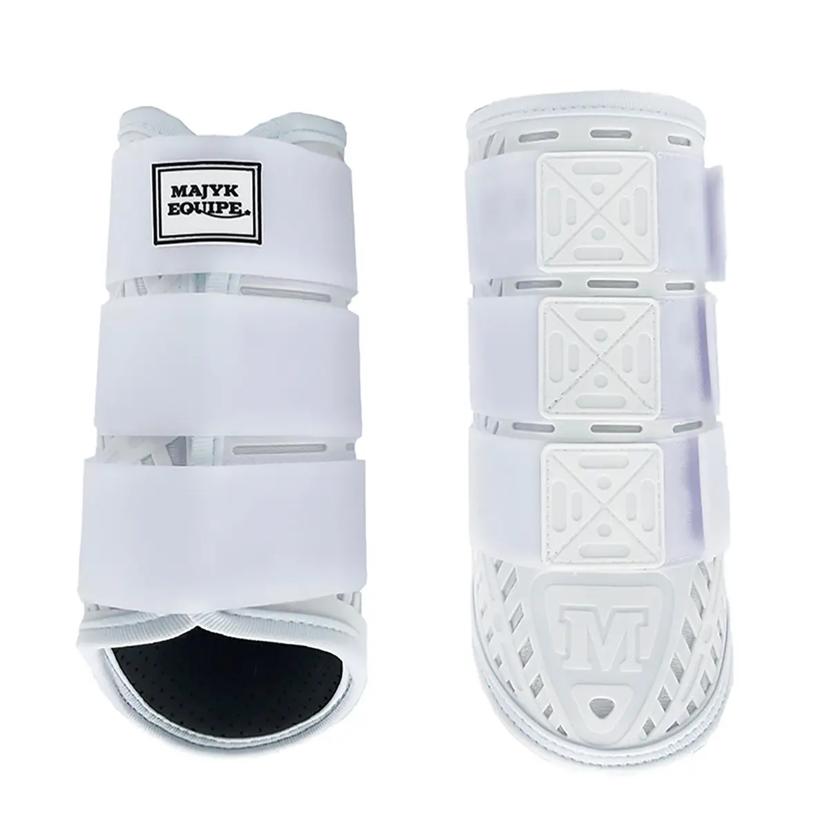 Xc Elite Front And Hind Set In White/White 2