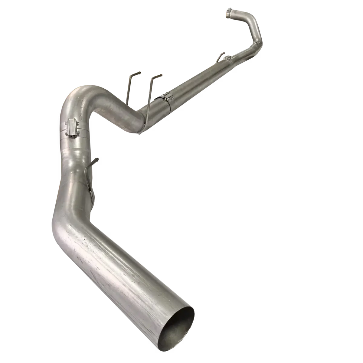 2023-2026 Powerstroke 5" Turbo-Back Exhaust - Stainless Steel (522036/522037) 1