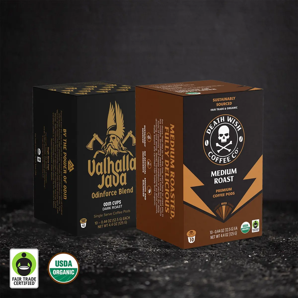 Medium Roast + Valhalla Java Single-Serve Pod Bundle 1