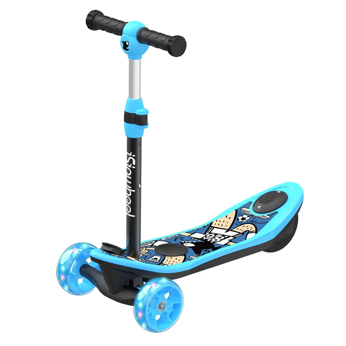 Isinwheel Long Range 3 Wheel Kids Electric Scooter 3