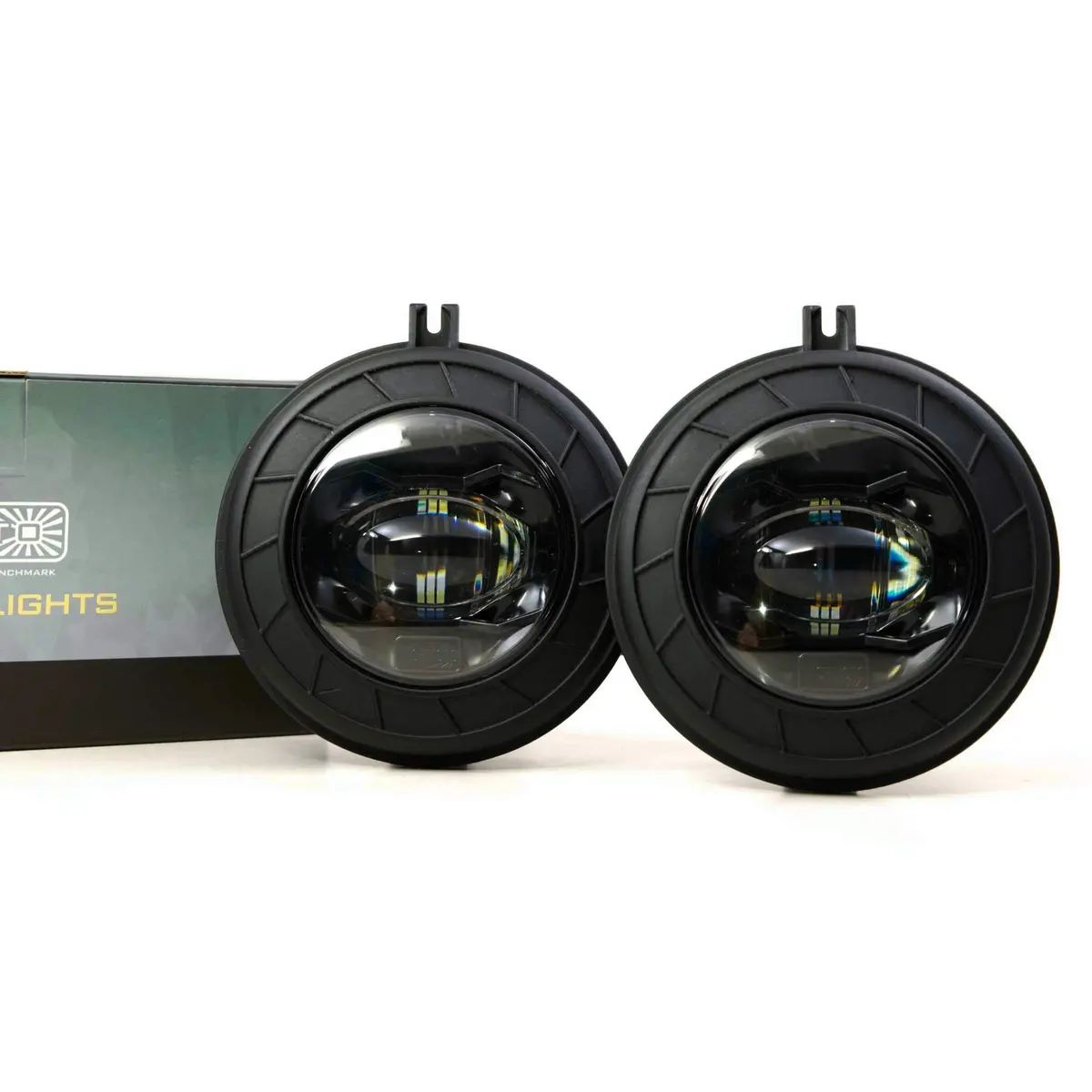 Mopar Universal Xb Led Black Fog Lights (Lf610-S) 2