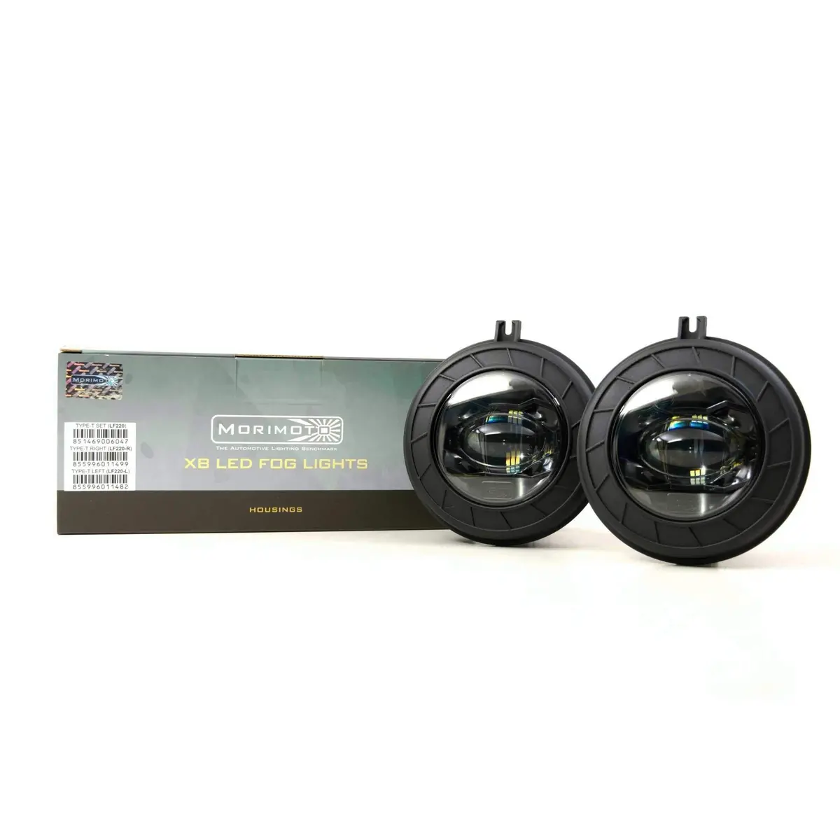 Mopar Universal Xb Led Black Fog Lights (Lf610-S) 1