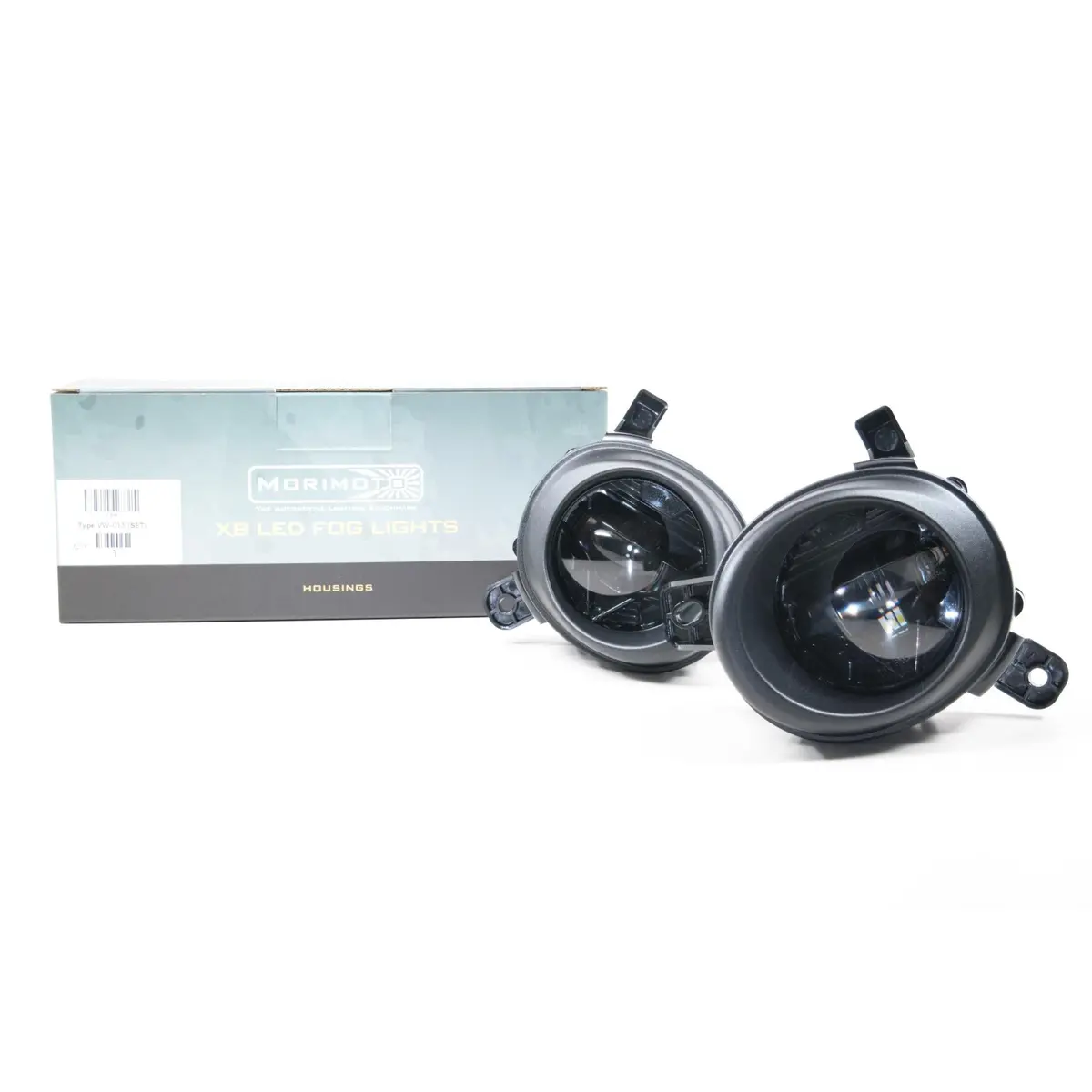 Morimoto Xb Led Fogs: Type A5 (Set / Black) (Lf641) 1