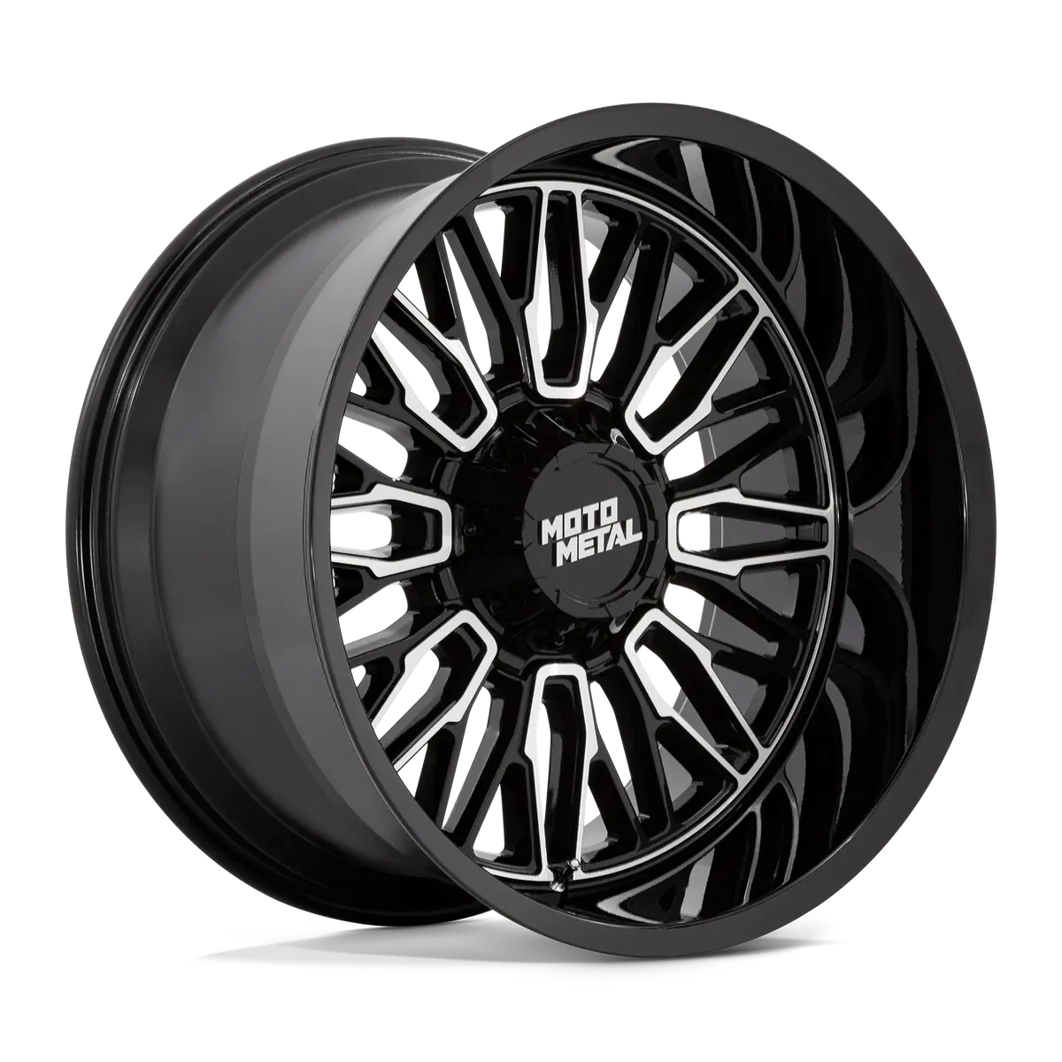 Moto Metal Mo809 Stinger - Gloss Black Machined 1
