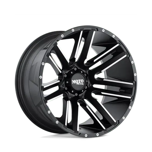 Moto Metal Mo978 Razor - Satin Black Machined 2