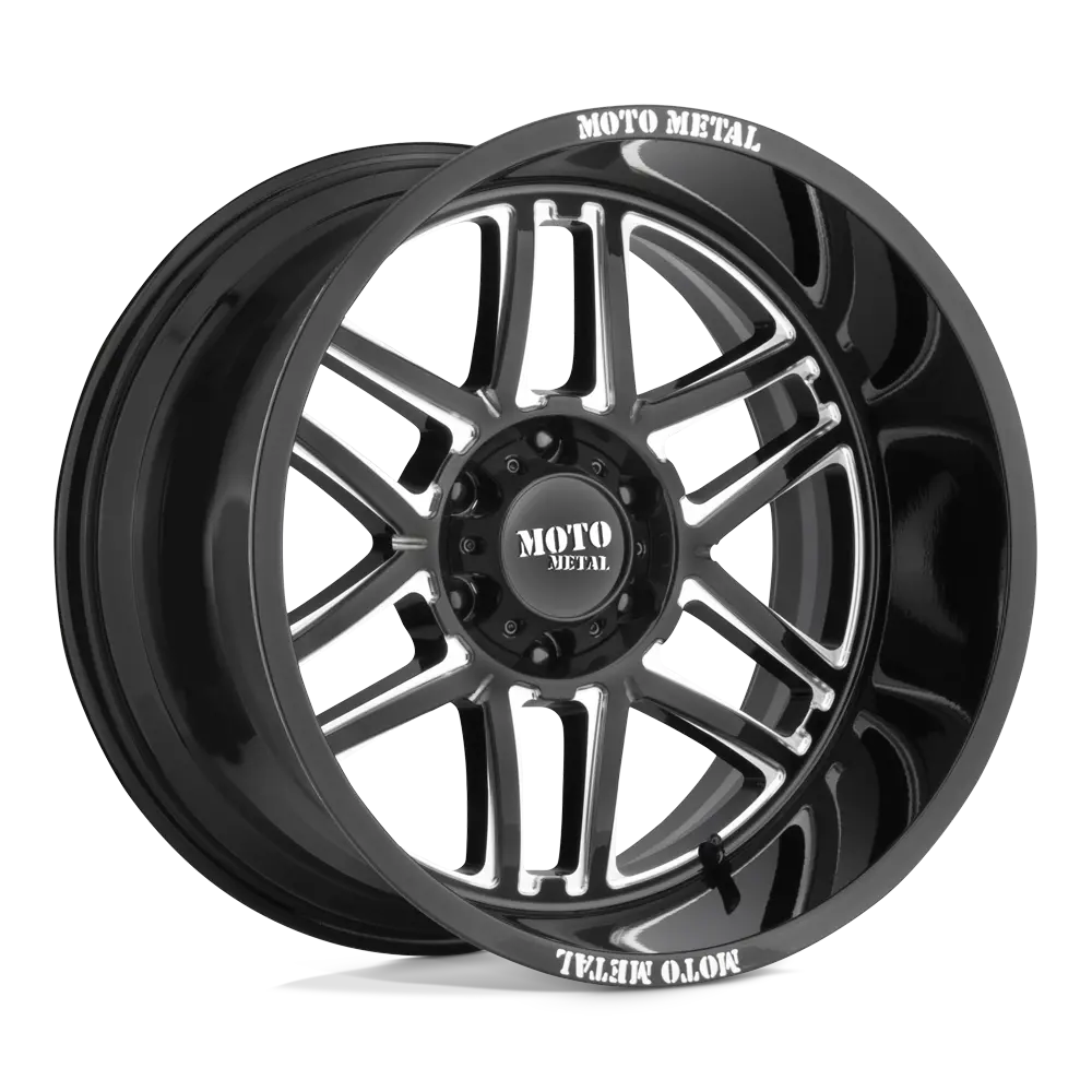 Moto Metal Mo992 Folsom - Gloss Black Milled 1