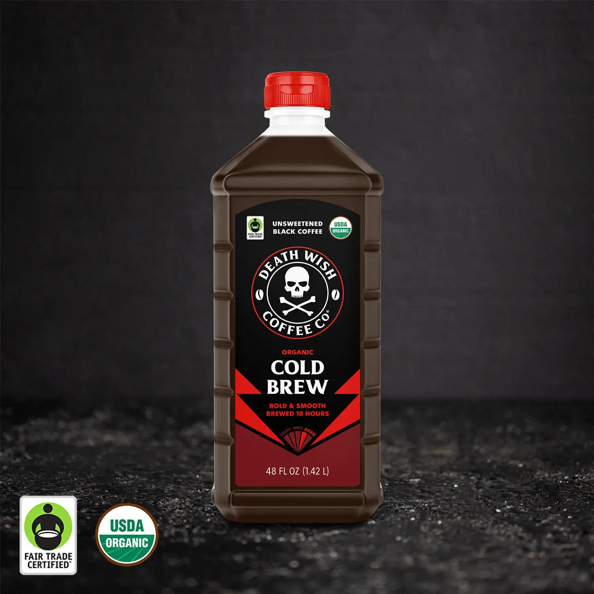 Organic Cold Brew Coffee, Unsweetened 1