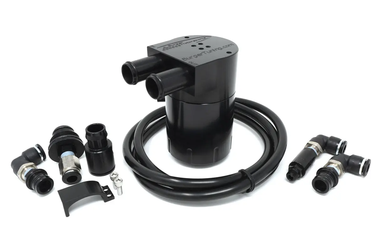 N54 Vacuum Side Oil Catch Can Kit 1