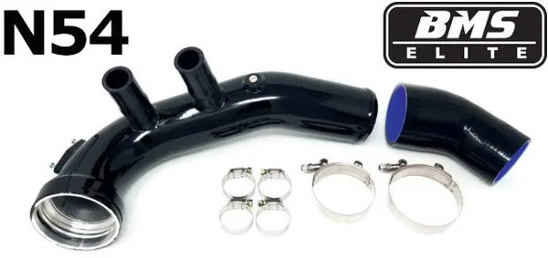 Bms Elite Aluminum Replacement Charge Pipe Upgrade For N54 Bmw 135 335 1