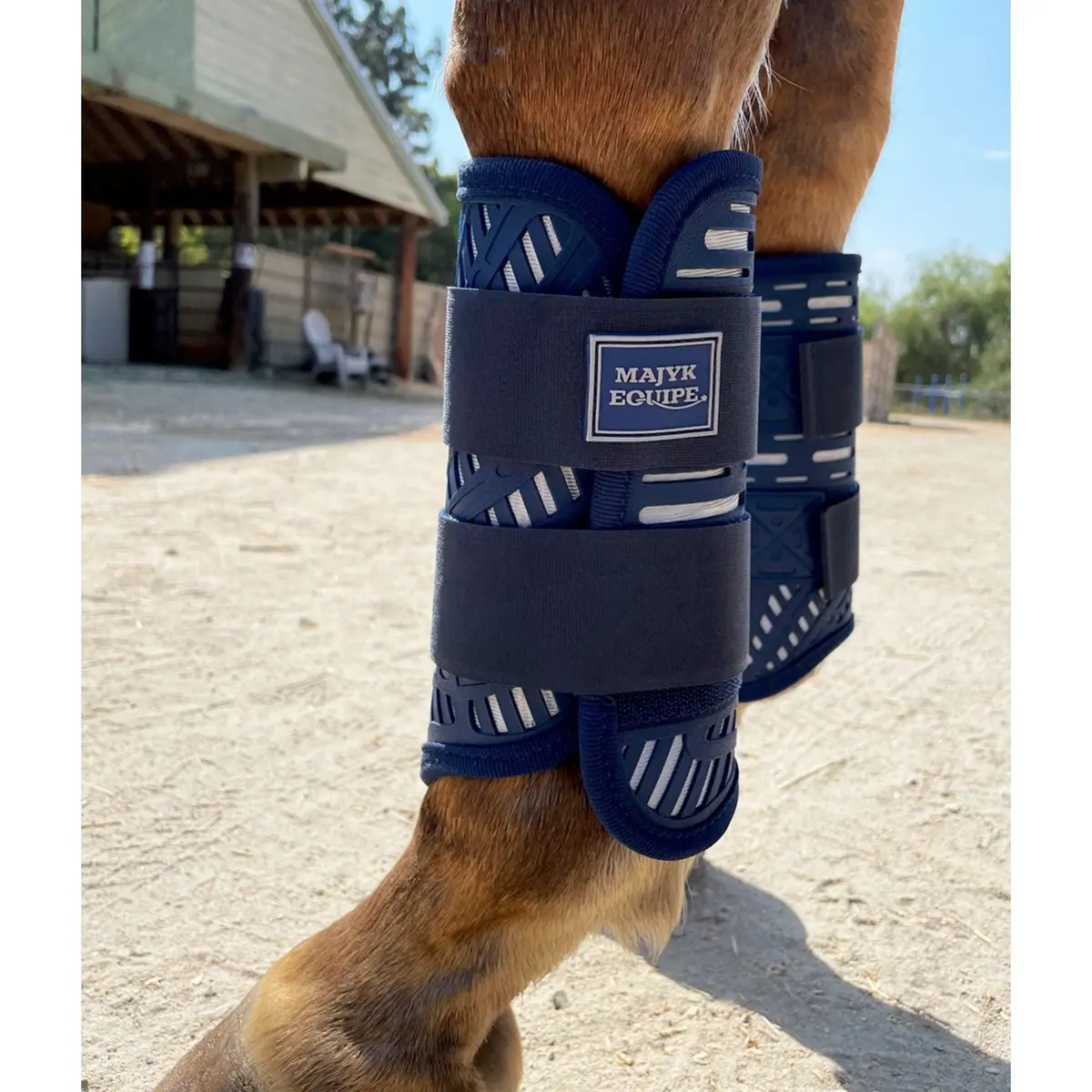 Limited Edition! Xc Elite Front And Hind Set In Navy/Silver 1