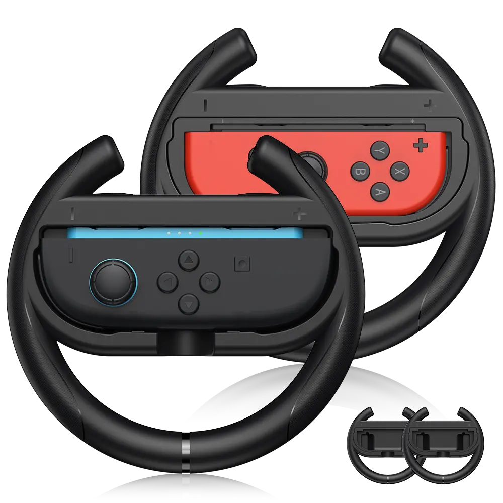 Easysmx® Racing Steering Wheel Bundle For Switch 2 & Switch 1 1