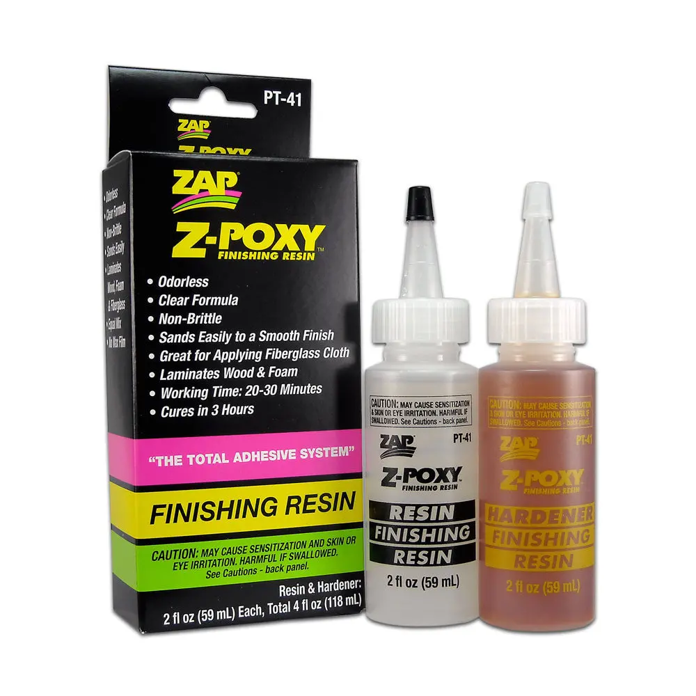 #Pt-41 4 Oz. Z-Poxy Finishing Resin 1