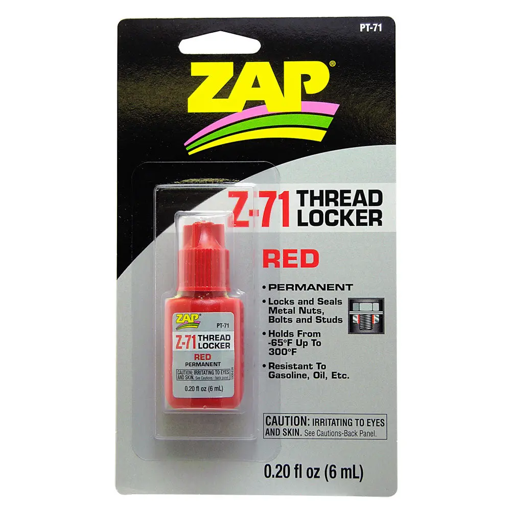 #Pt-71 .20 Oz. Z-71 Red Threadlocker 1