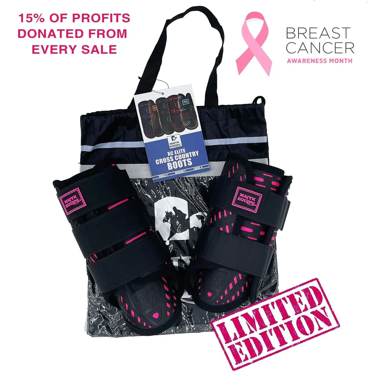 Limited Edition Hot Pink Special Xc Elite Boot Set (Fronts And Hinds) 1