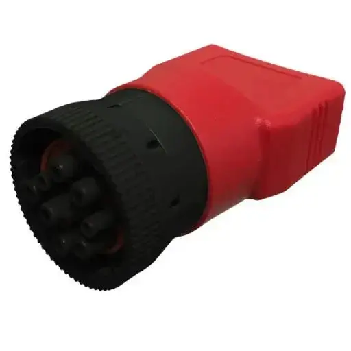 Pre-2016 Cummins Black Male To Obdii Female Adapter (Sae-J1962) 1