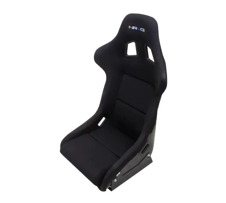 Nrg Innovations Fiber Glass Bucket Seat With Carbon Fiber Medium Rsc-310 1