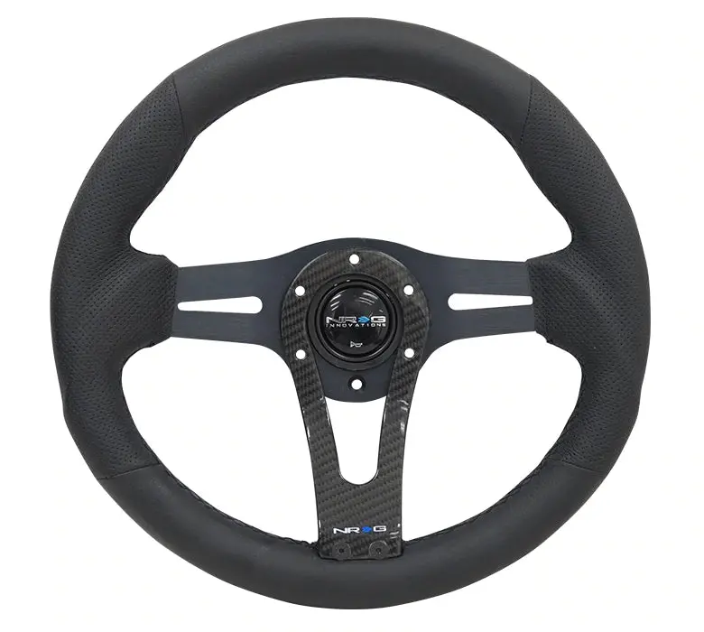 Nrg Innovations Carbon Fiber Steeering Wheel Carbon Center Spoke Rst-002Rcf 1