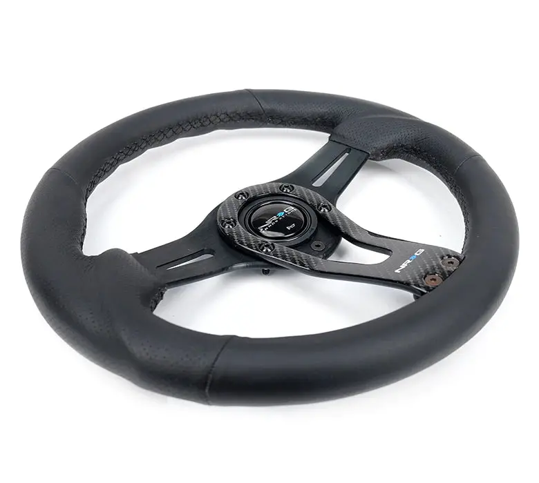 Nrg Innovations Carbon Fiber Steeering Wheel Carbon Center Spoke Rst-002Rcf 2