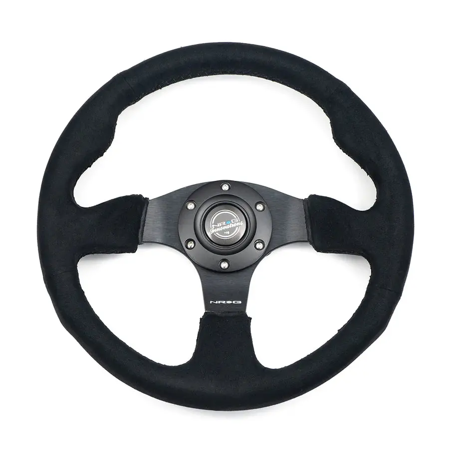 Nrg Innovations Racing Steering Wheel Alcantara (2 Colors) 2
