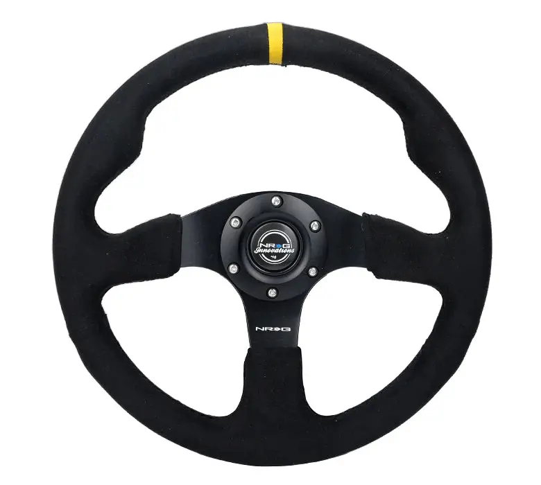 Nrg Innovations Racing Steering Wheel Alcantara (2 Colors) 1