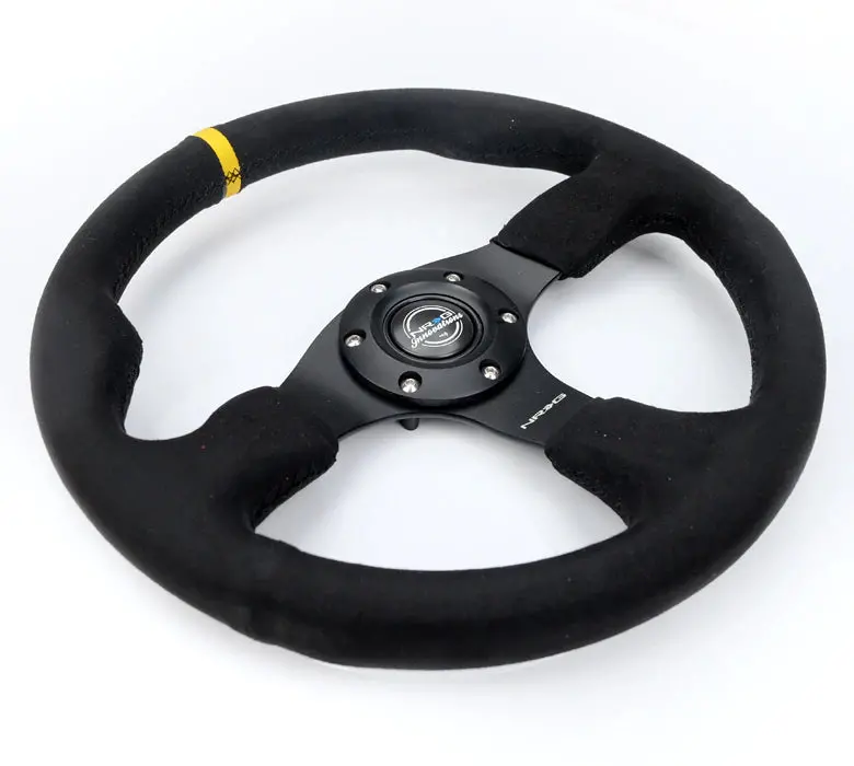 Nrg Innovations Racing Steering Wheel Alcantara (2 Colors) 2