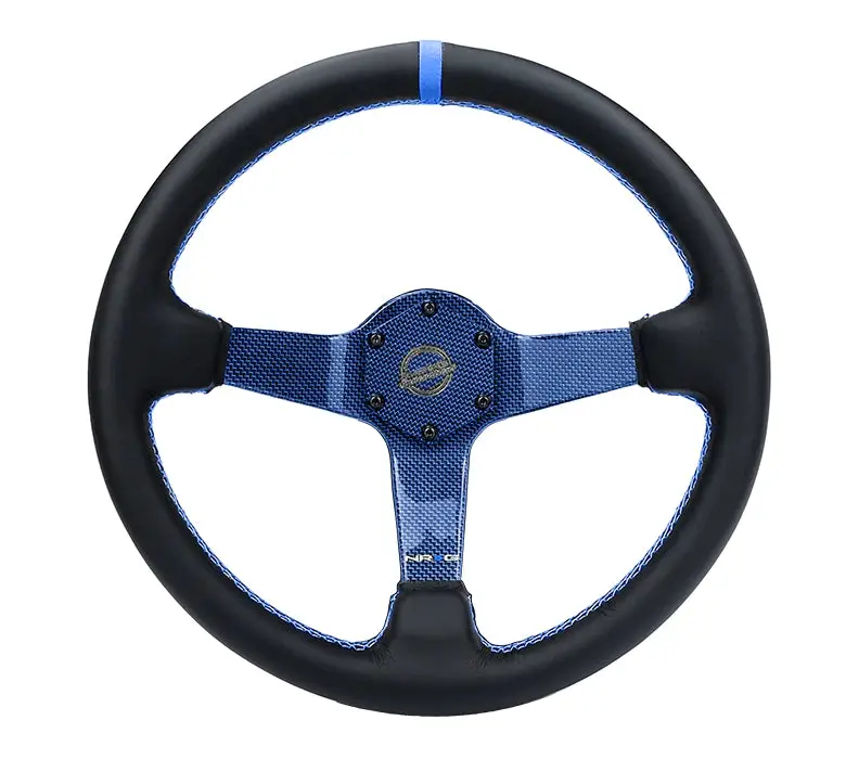 Nrg Innovations Carbon Fiber Colored Steering Wheel 350Mm Deep Dish (5 Colors) 4